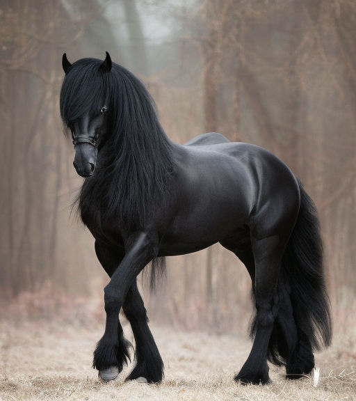 Majestic Beauty - Stunning Black Horse