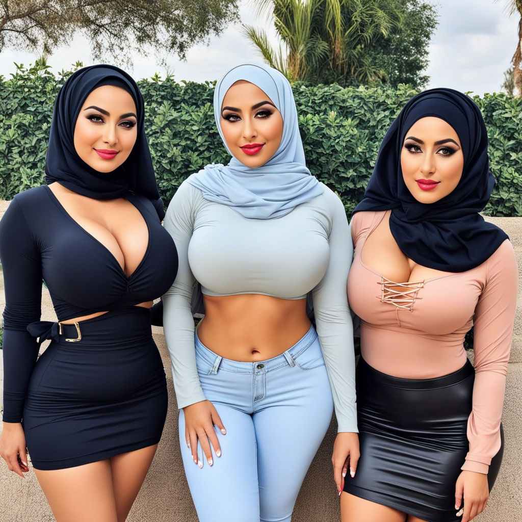 Beautiful sexy muslim women big breasted undresse : r/starryai