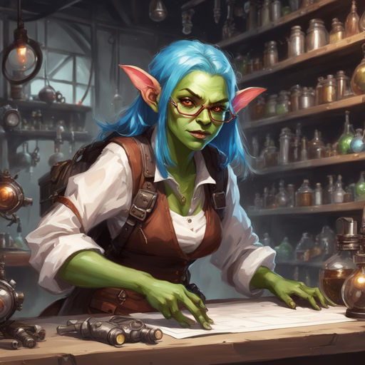 female goblin dandd