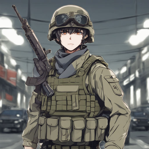 90 Anime Military HD Wallpapers and Backgrounds