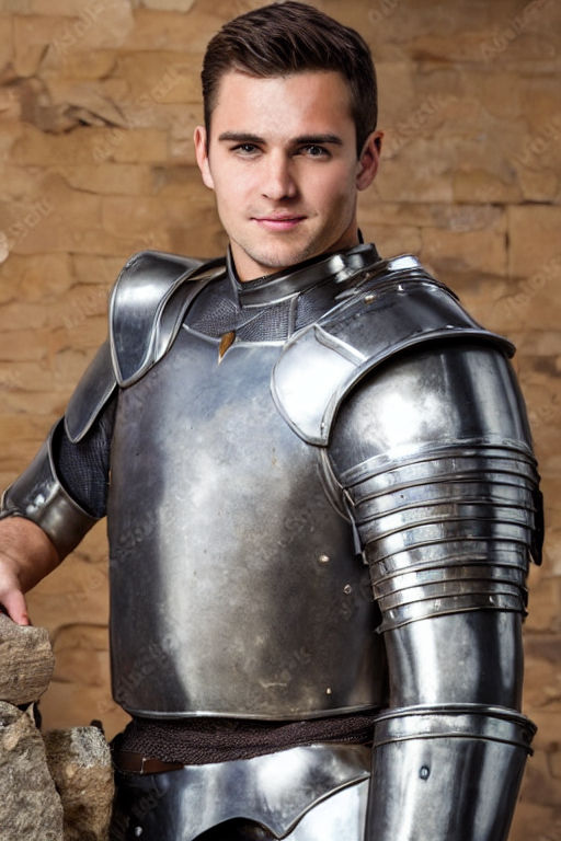 handsome knight in shining armor