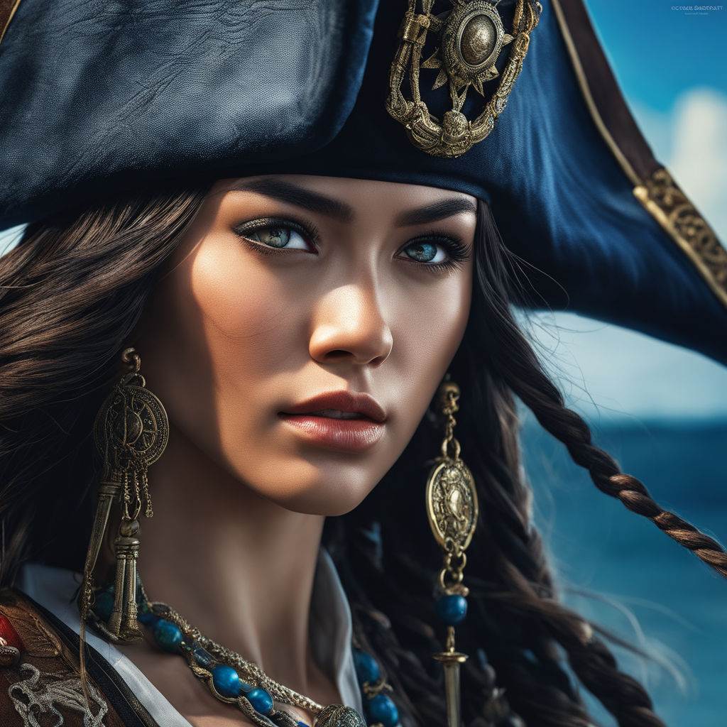 Sexy Pirate Women Art 3700