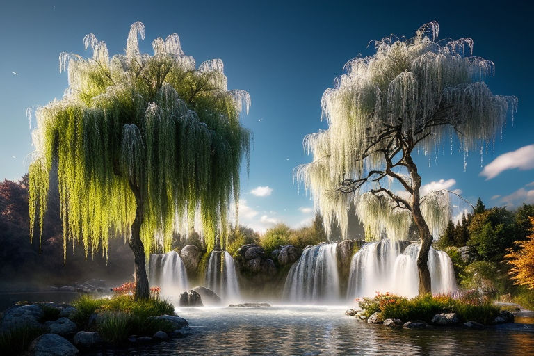 weeping willow tree - Playground