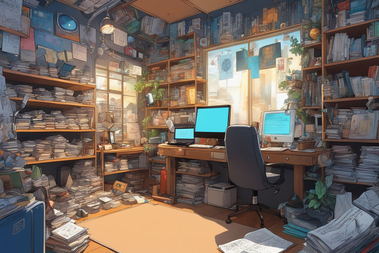 clean otaku room