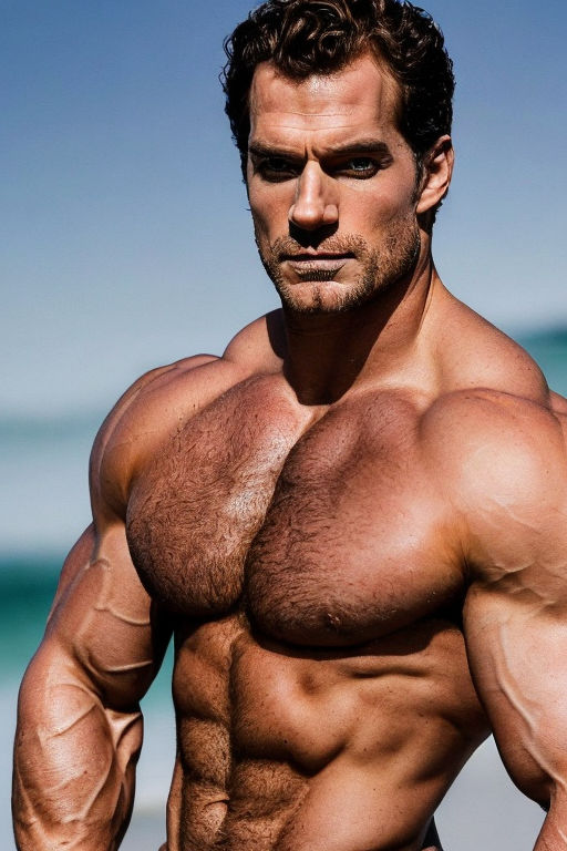 henry cavill chest