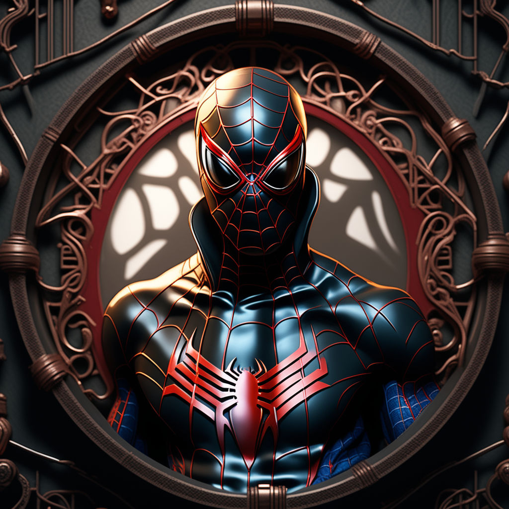 black suit spiderman wallpaper