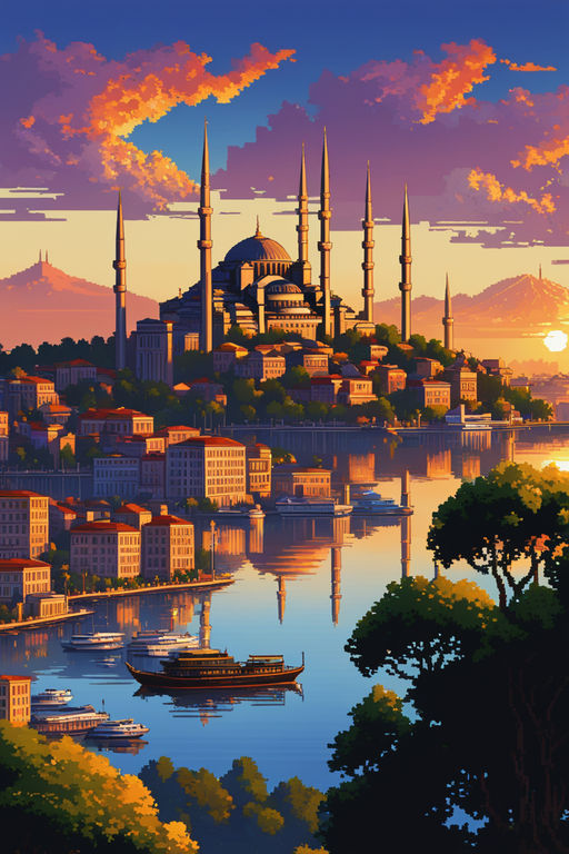 16 bit cityscape