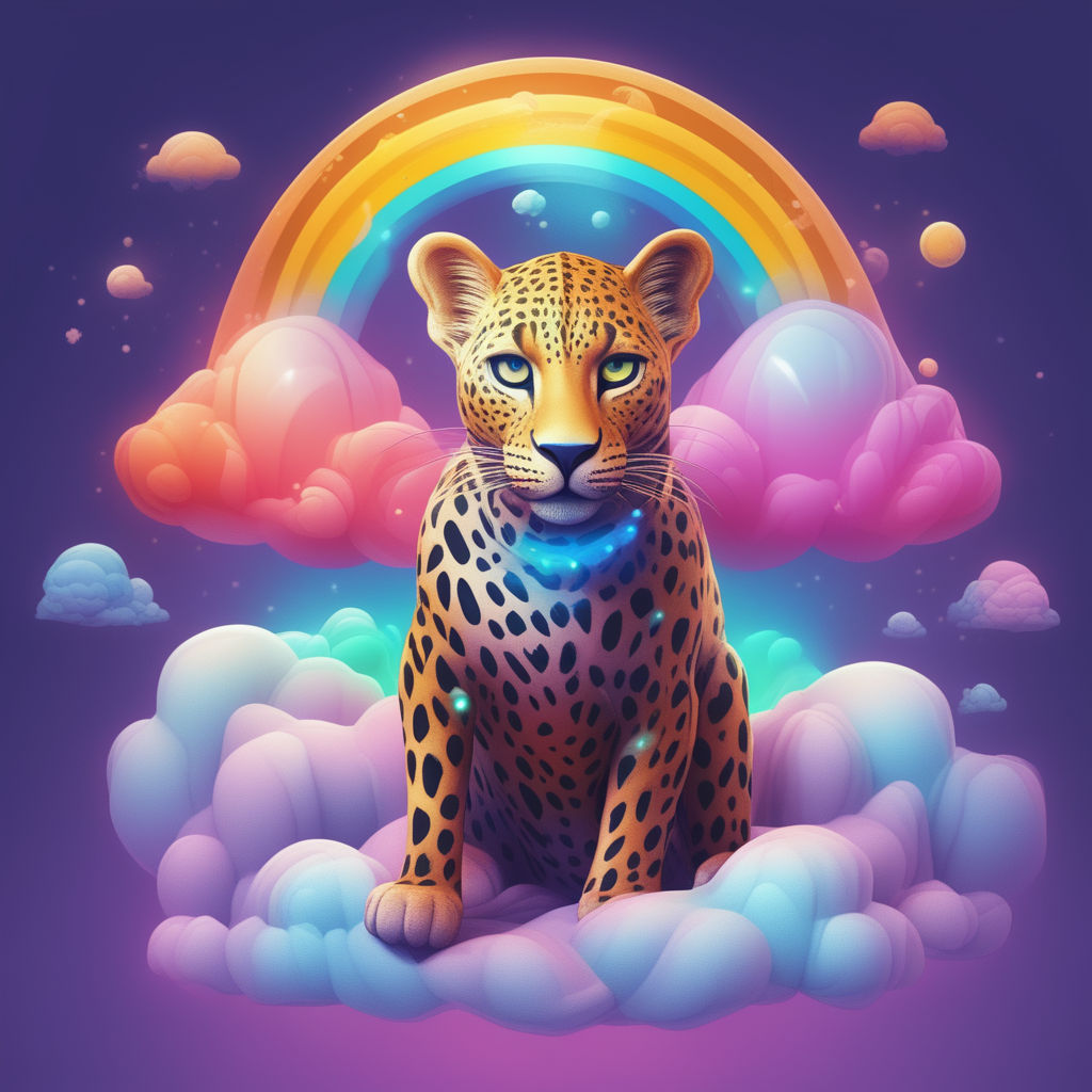 Rainbow cheetah - Playground