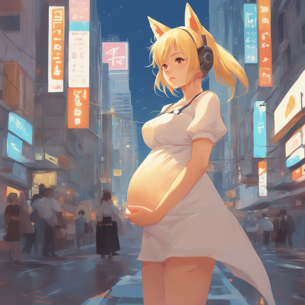 anime girl pregnant