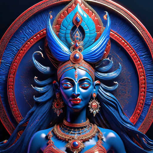 hindu goddess kali drawings