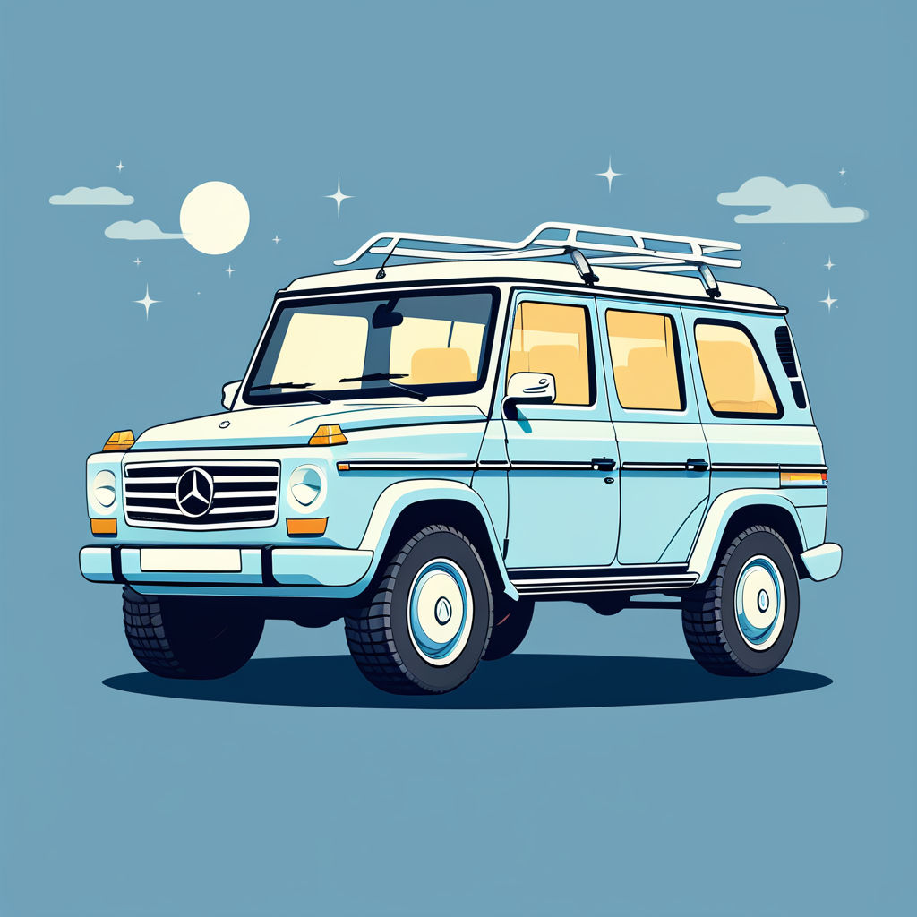 Mercedes-Benz G-Class - Stock Illustration [99323892] - PIXTA