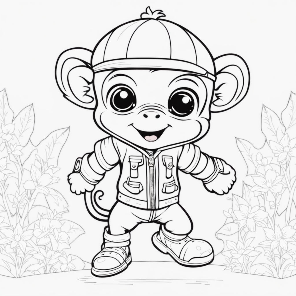 Amazon.com: Cute Monkey, Animal Patch, Monkey Patch, Cartoon Patch, Kids  Rhymes Patch Embroidered Iron on Sew on Patch Badge for Clothes etc. 8x5cm  : Arts, Crafts & Sewing