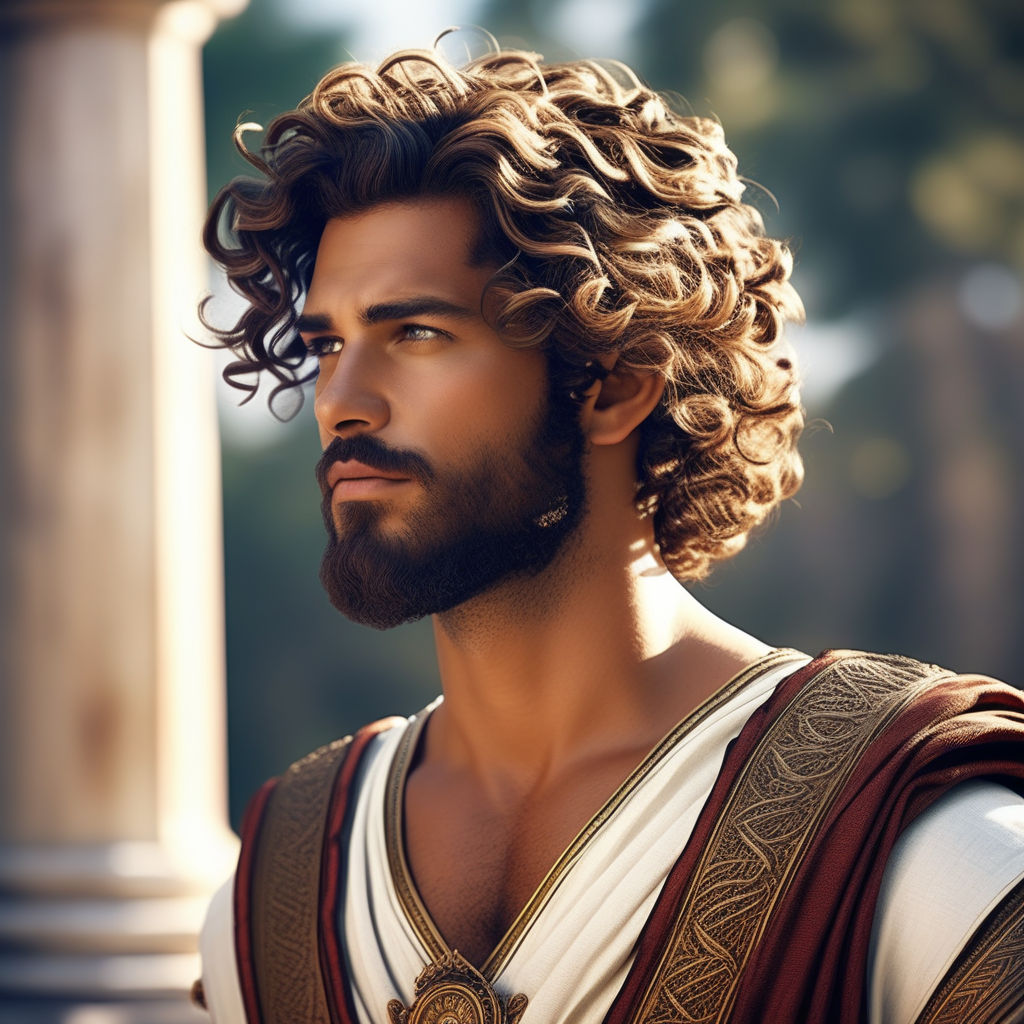 Greek hairstyles hi-res stock photography and images - Alamy