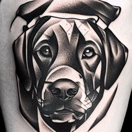 Labrador Dog Temporary Tattoo Stickers Women Body Arm Leaf Black Fake Tatoo  Men Kids Waterproof 3d Tattoo Golden Retriever - Temporary Tattoos -  AliExpress