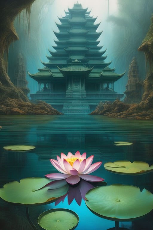 Pin on lotus pond