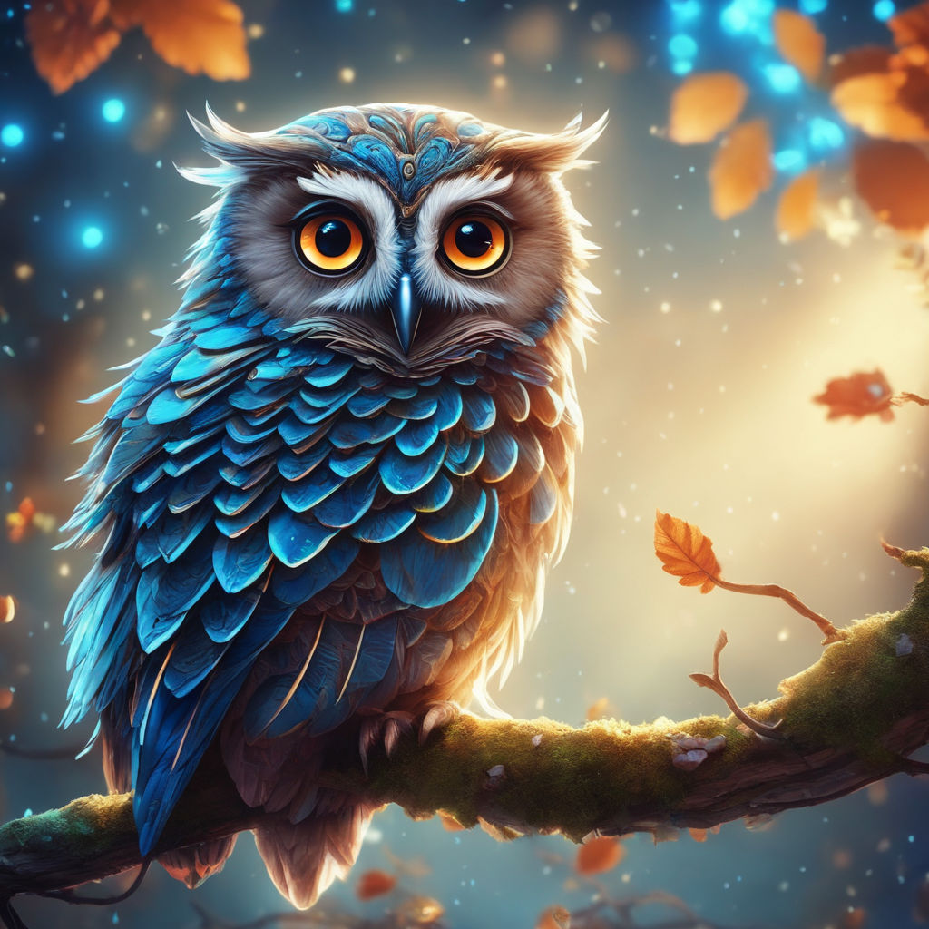 cute owl art