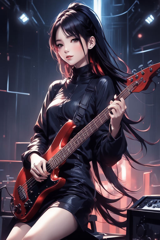 Anime - Figure [Kirarix BAND] Bass Guitarist JPG | Paperzone VN