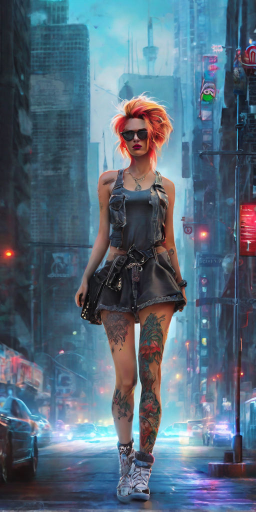 Red Hair Woman Cosplay Cyberpunk 4K HD Cyberpunk 2077 Wallpapers, HD  Wallpapers