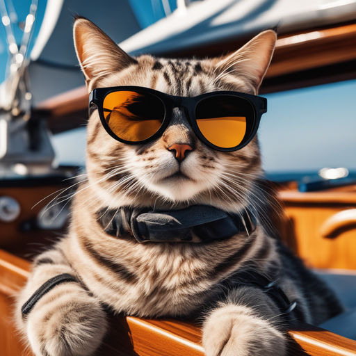 Cat wearing Gucci shades - Playground