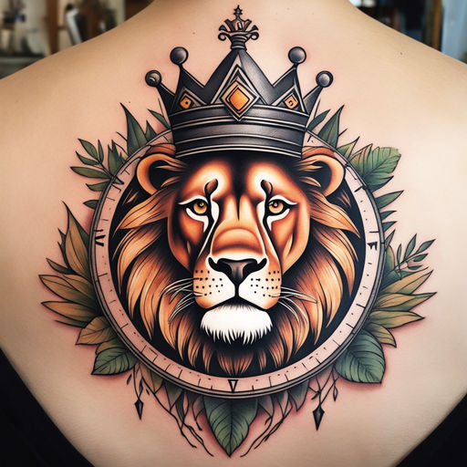 Tattoo uploaded by Pipe • #malaysia #malacca #dataranpahlawan  #catsoultattoo #tattoo #tattoos #ink #inks #tattooideas #tattoostyle  #legtattoo #inktattoo #lion #liontattoos #crown #crowntattoo #realismtattoo  #blackandgreytattoo hakuna matata❤ • Tattoodo