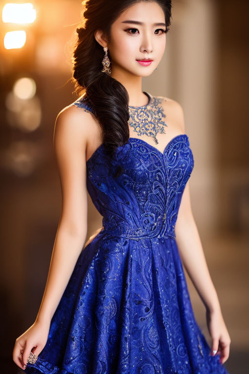 Pretty Blue Dresses