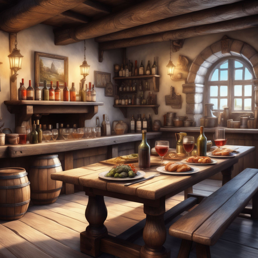 Margalit Duhovny - Game background Tavern + steps