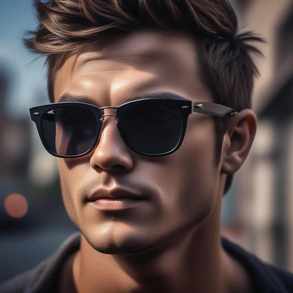 Stylish Polarized Wayfarer Sunglasses for Men