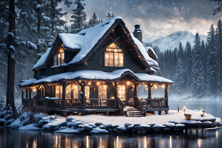 Cozy Winter Retreat: The Christmas Yeti's Hideaway