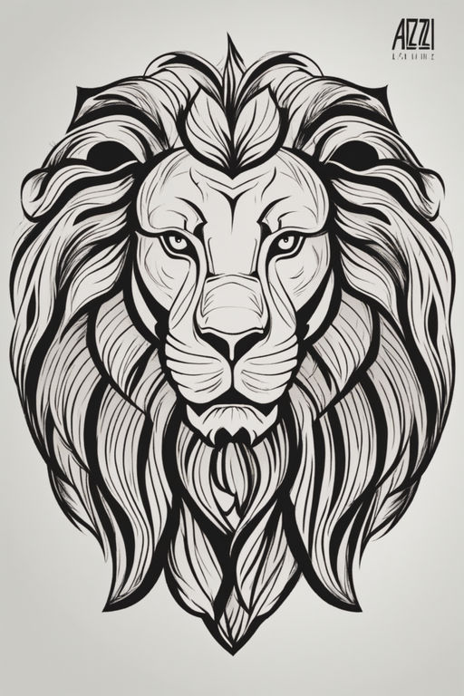 Lion Face Temporary Tattoo - Set of 3 – Tatteco