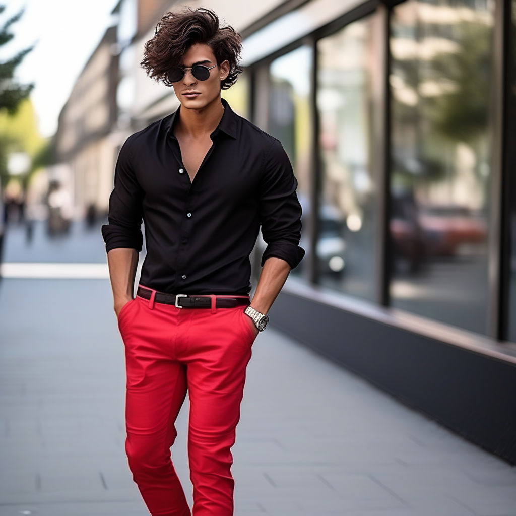 white-shirt-black-leather-pants-red-zara-heels-outfit-I-2 - Cityscape Bliss