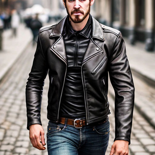 Supreme Schott The Crow Perfecto Leather Jacket Black for Men