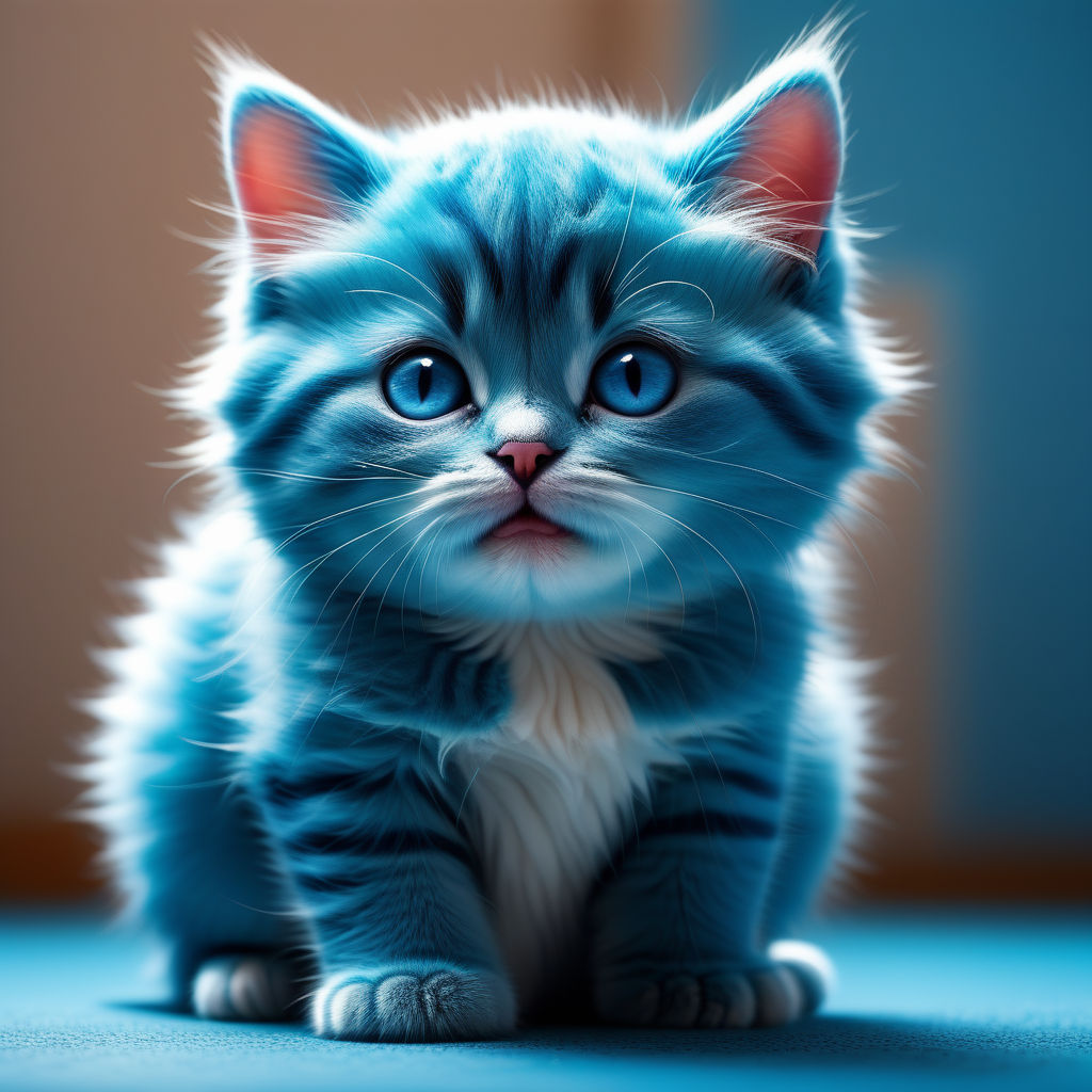 Smurf Cat Angry No