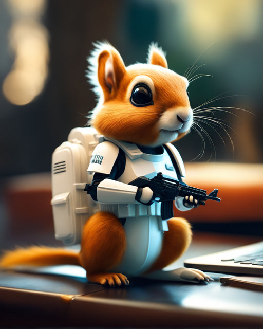 funny squirrel pictures with guns