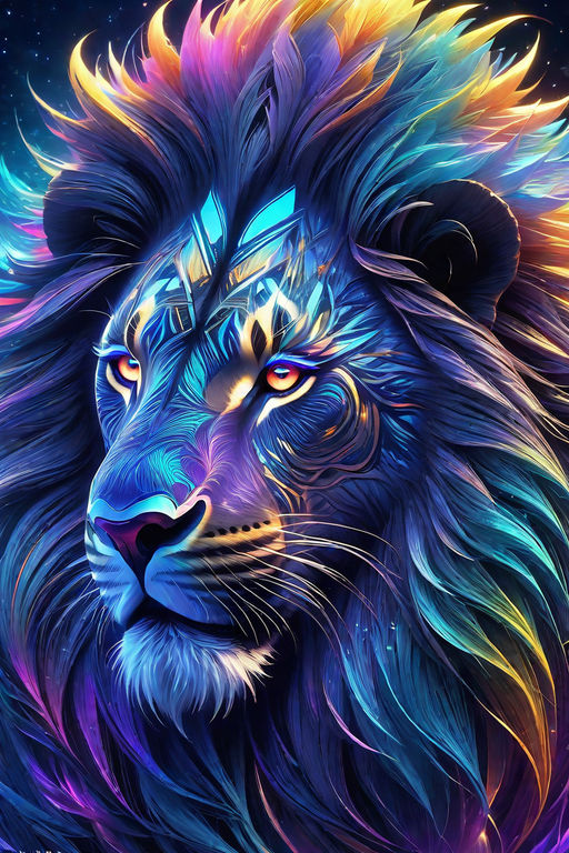 magical full face LION