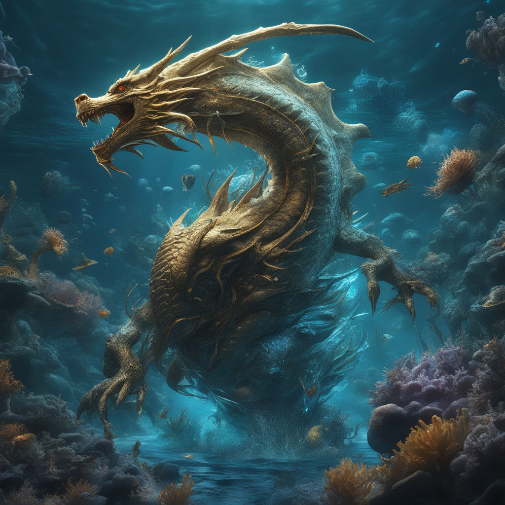 fantasy sea dragons