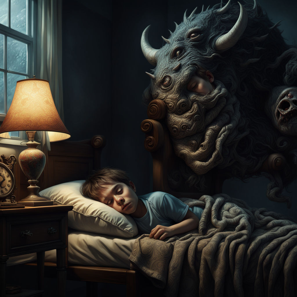 ArtStation - Monster in my room