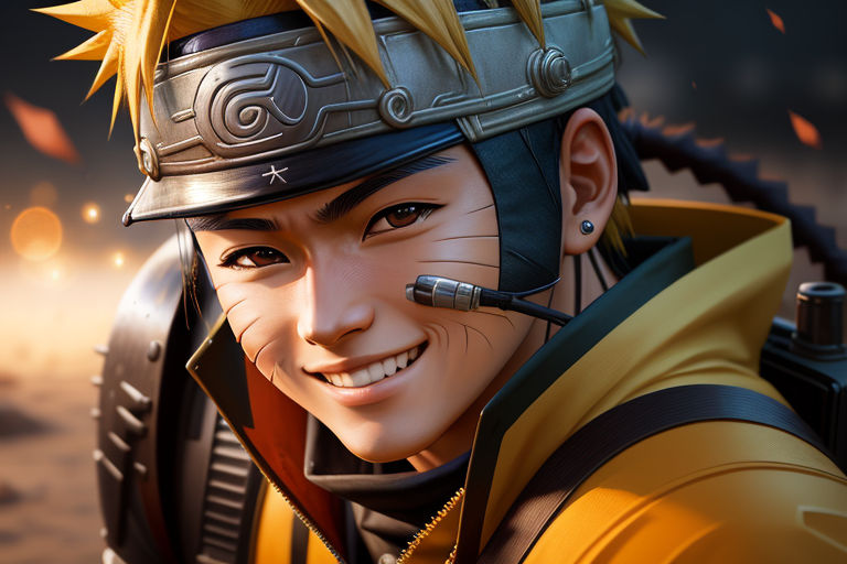 Naruto, epic, pic, with, evil, smile, a, HD wallpaper