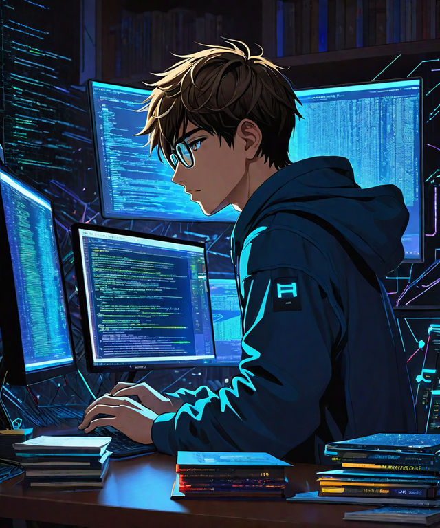 Anime Programming, anime programmer HD wallpaper | Pxfuel