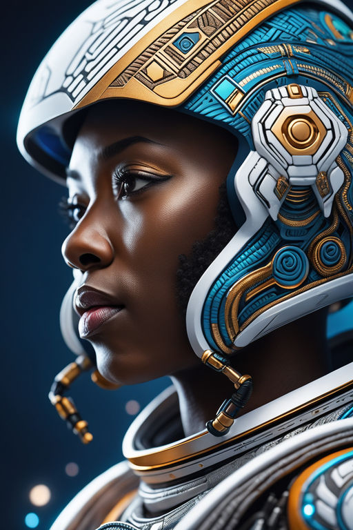 Afrofuturism: folkloric portraits by Paul Lewin — Visualflood Magazine