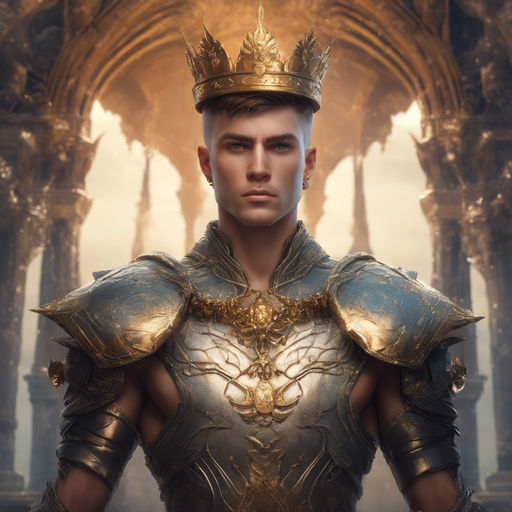 ArtStation - Young Crown Prince King Royalty - Game Character and