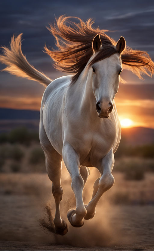 wild horses running free wallpaper