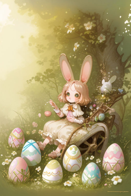 ArtStation - Happy Easter 4k anime Wallpapers