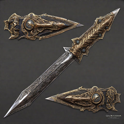 ArtStation - Dual Blade Dagger