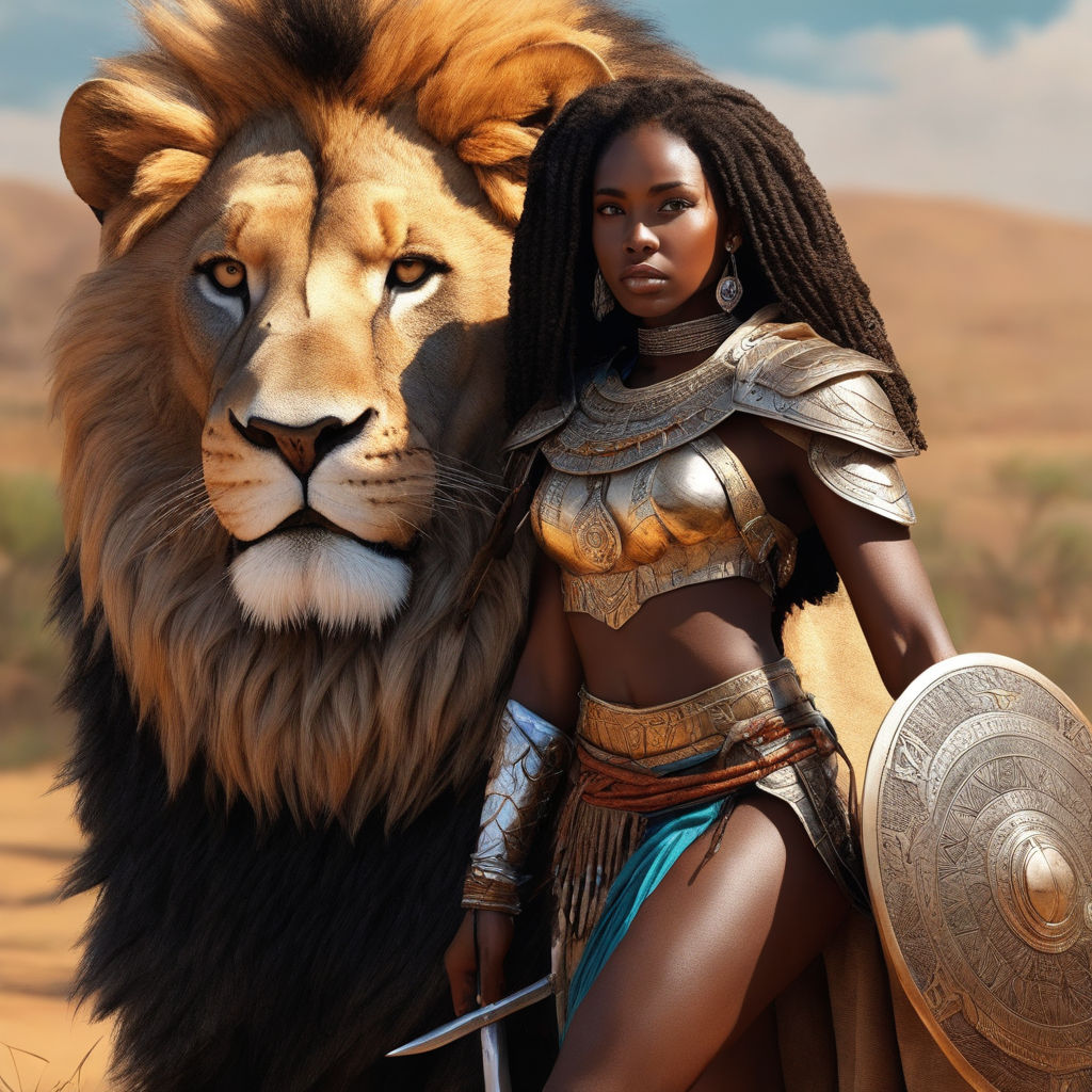 african princess warrior