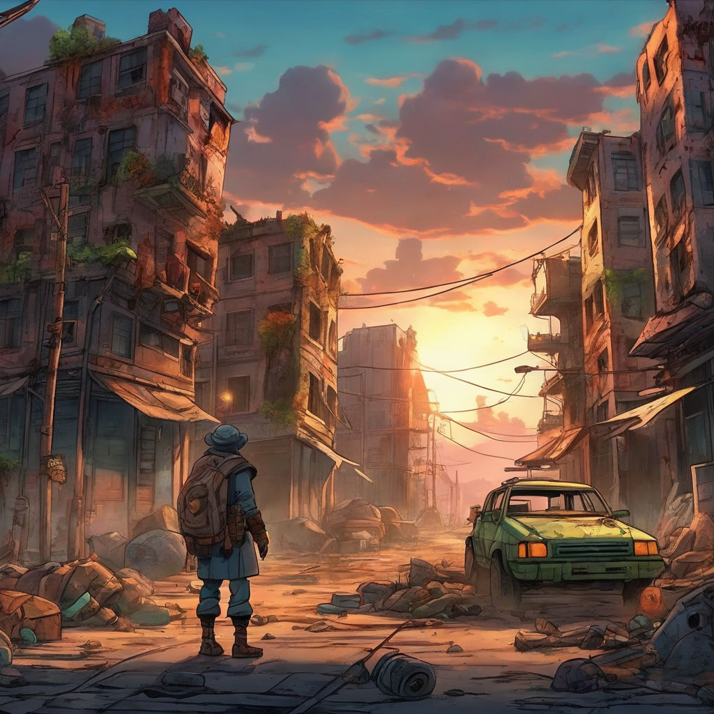 Anime Post Apocalyptic HD Wallpaper by tokyogenso