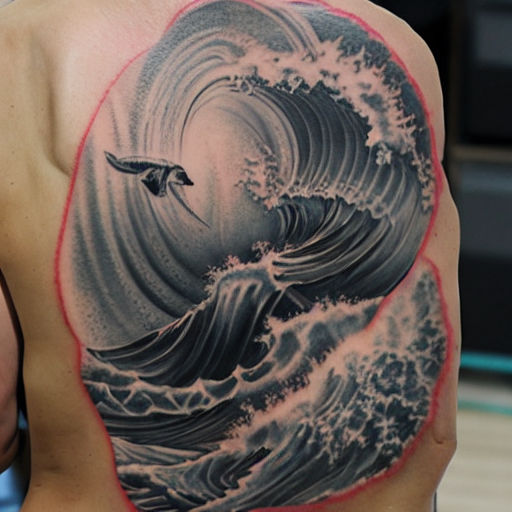 125 Arranging Wave Tattoo Design Ideas