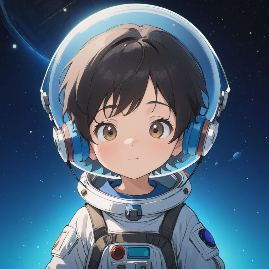 Chibi Astronaut by WabiSabiWonders on DeviantArt