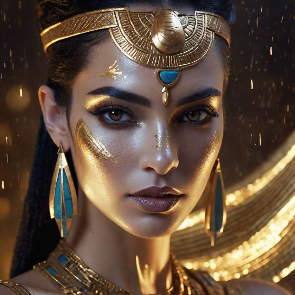 Egyptian Jewelry Eyes Playground