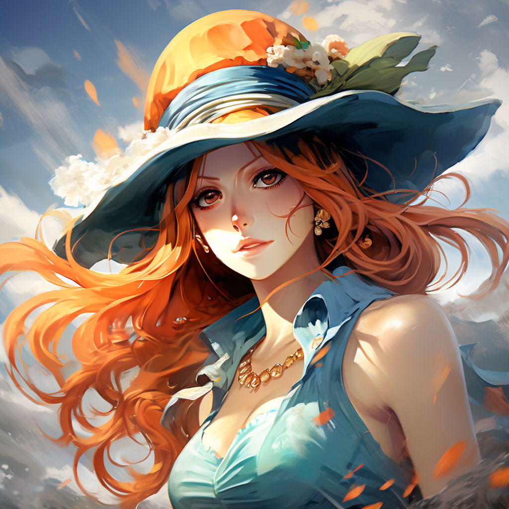 One Piece Odyssey - Nami Short Hair Different Travel (No Panty