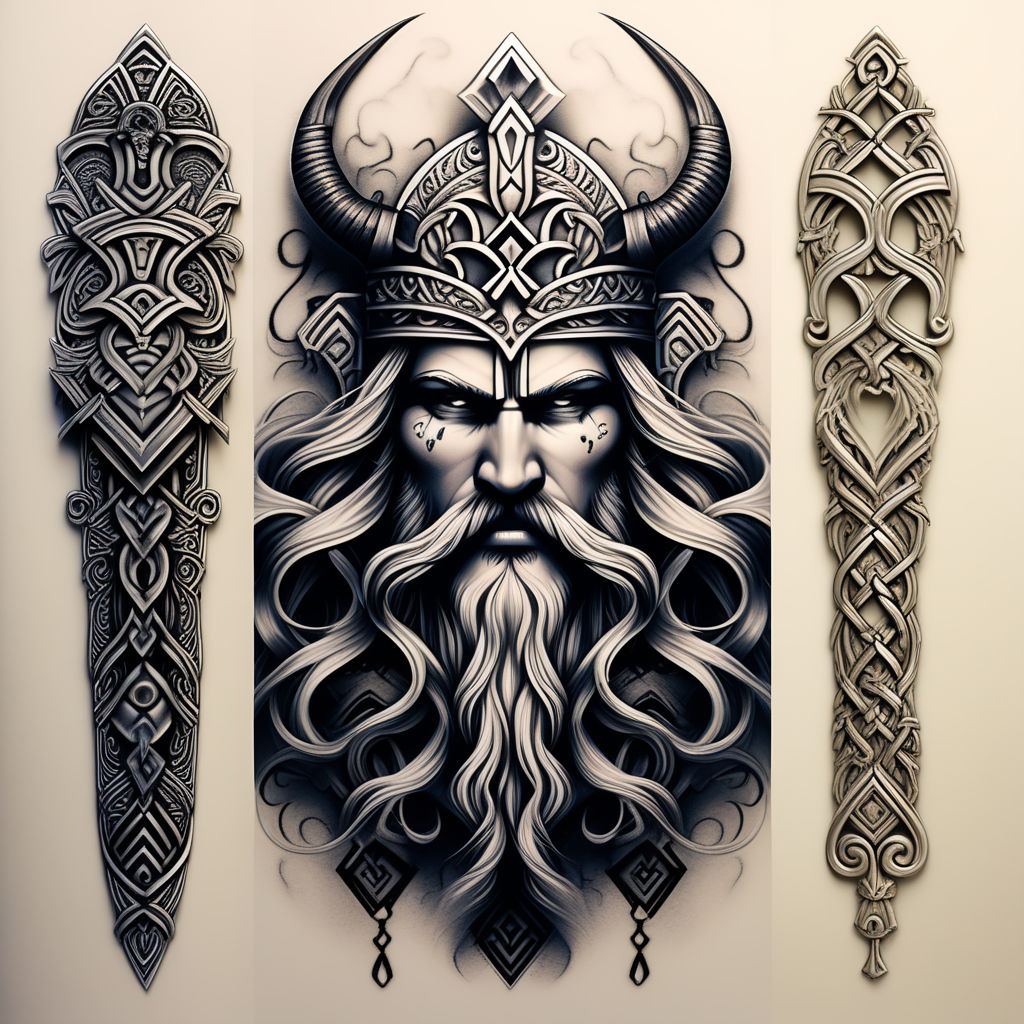 207 Cool Traditional Viking Tattoos for Men [2024 Guide]